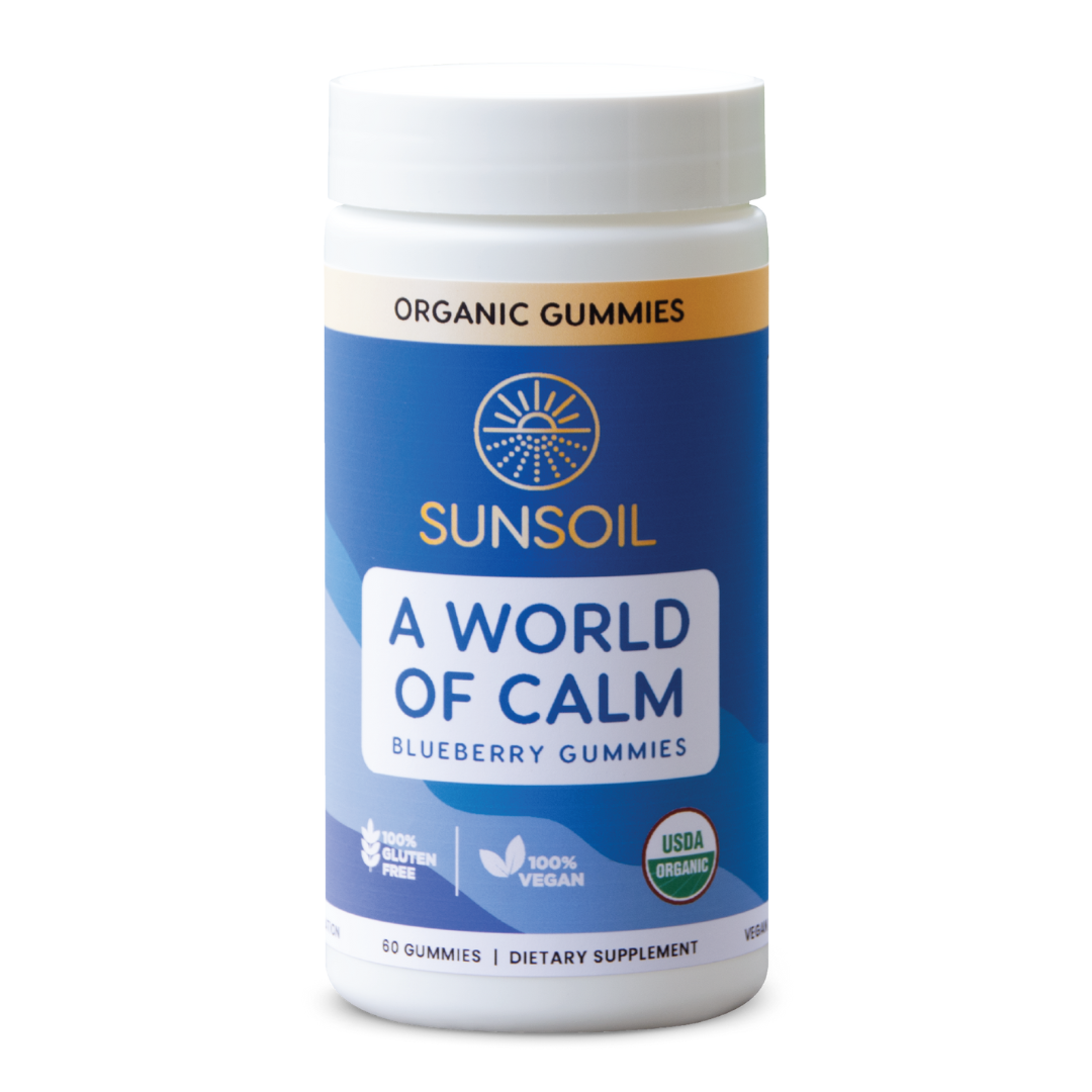 USDA Organic Calm gummy supplement